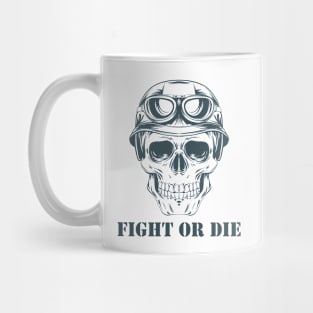 Skull Army T-Shirt Mug